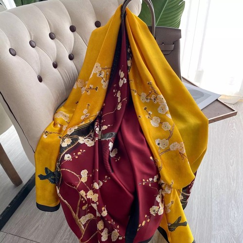 Silk scarf women van - silk,