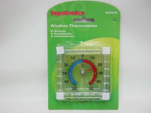 Supagarden window thermometer - window,