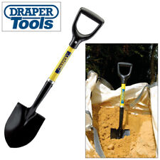 DRAPER MINI ROUND POINT NOSE FIBREGLASS SHOVEL SNOW SCOOP DIGGING SPADE 57569