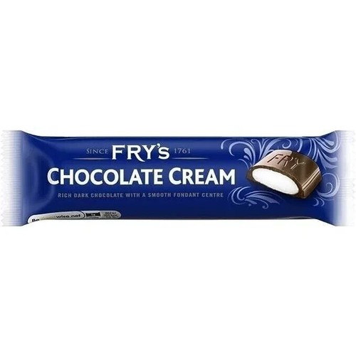 Fry chocolate cream bar - chocolate,