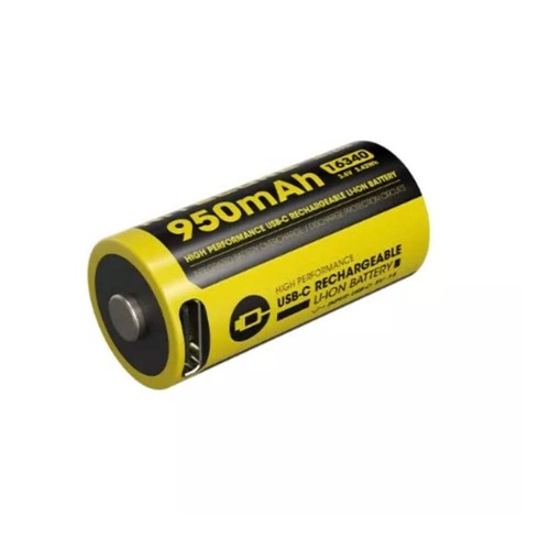 Nitecore rcr123a usb ion - rcr123a, li-ion