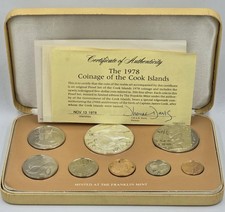 COOK ISLANDS 1978 SILVER PROOF