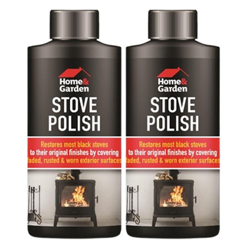 Black stove polish log - 2x,