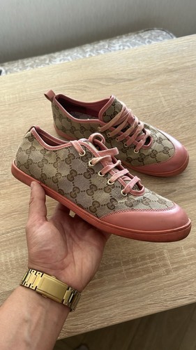 Gucci supreme canvas - canvas, pink