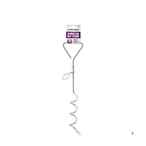 Pet spiral tie - 16",