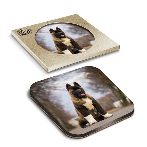 Boxed square coasters - square,