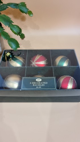 Christmas baubles set - baubles,