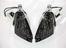 Black led rear indicators - black,
