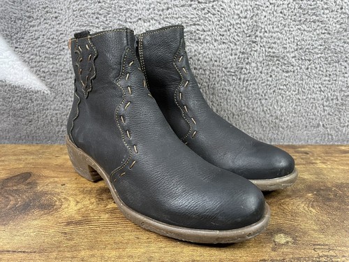 Naturalista leather boots - leather,