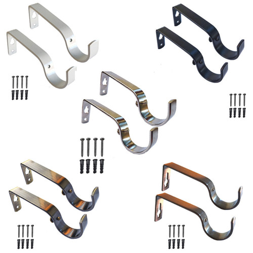 Pcs curtain pole brackets - pcs,