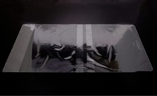 3x CLEAR PLASTIC PAPERBACK BOOK COVERS  - 166mm to 310mm  - high quality - 