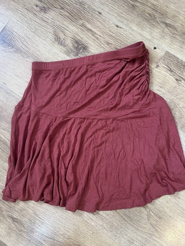 Coral mini skirt - coral, skirt.