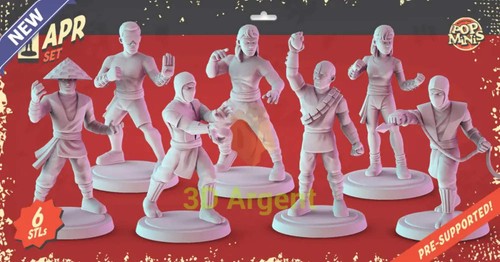 Mortal kombat figures - kombat,