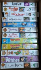 12x Warner Bros Cartoons / Movies for Kids - VHS video tapes (UK purchases/PAL)