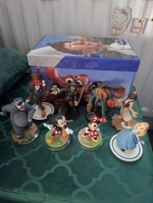 Disney Infinity Figures With Ratatouille Storage Box.