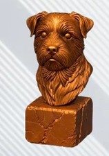 Border Terrier Bust