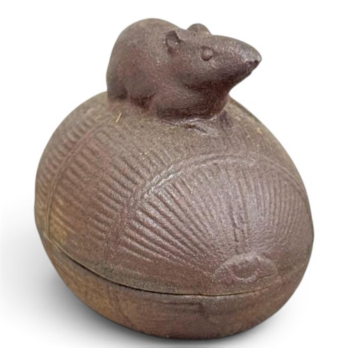 Mouse rat bizen pottery - rat,