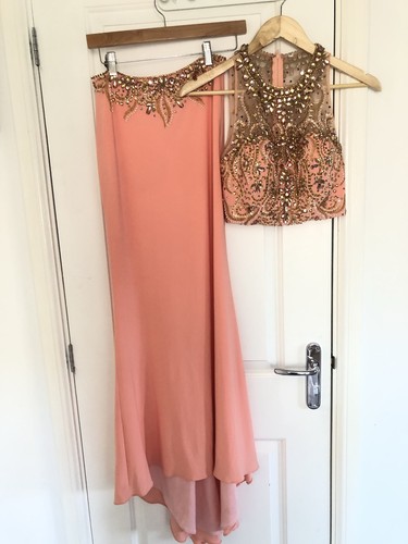 Illusion emerald beaded prom - illusion,