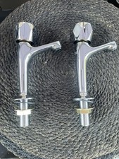 Bristan High Neck Taps / Chrome 