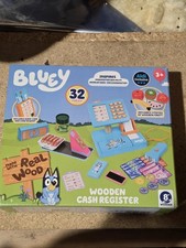 Bluey Wooden Cash Register