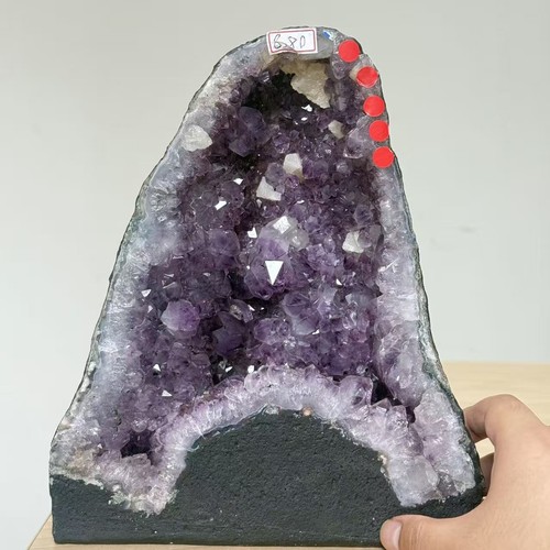 8lb large natural amethyst - 14.8lb,