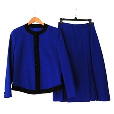 Vtg Karen Ellis Royal Blue
