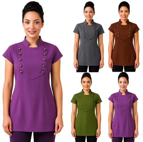 Ladies beauty salon tunic - beauty,