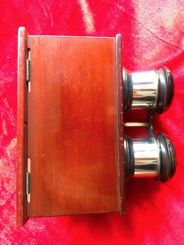 Antique vintage stereoscope - antique,