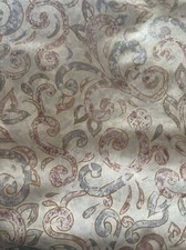 Mayfair vintage1980's wallpaper x2 batch Venus Blue Mauve Gold Edges Floral New