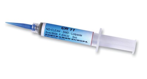 Solder paste clean - solder, no-clean