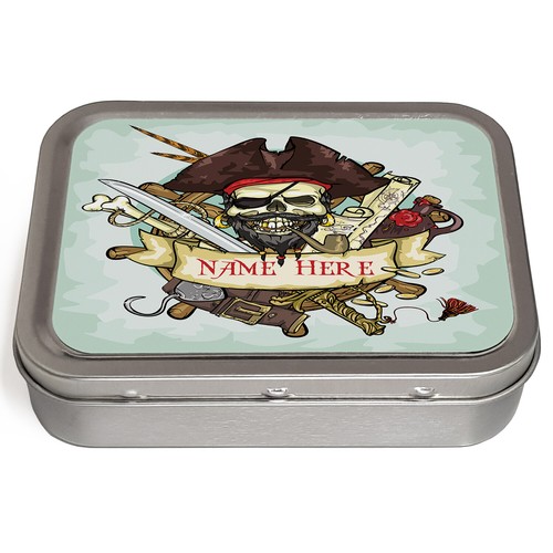 Personalised tobacco tin - tobacco,