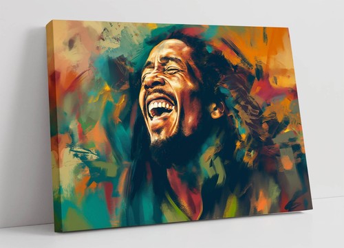 Bob marley painting - painting, in