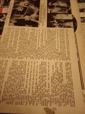 Kvc40  Ephemera 1950s film article queen bee Linda Bennett Lucy Marlow 