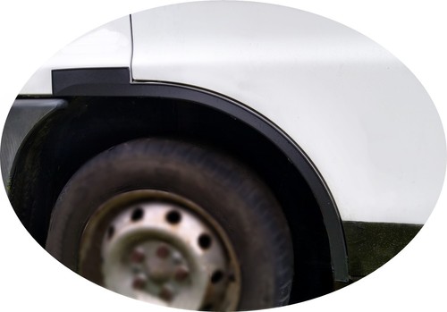 4pcs black matte - wheel, arch
