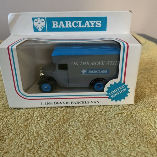 Barclays bank parcel van - barclays,