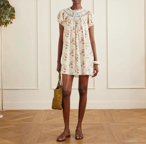 Doen daphne floral cotton mini - daphne,