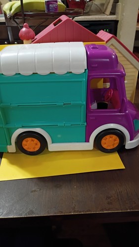 Barbie purple green fold - barbie, out