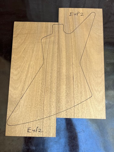 African walnut bookmatched - african,