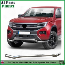 STAINLESS STEEL CITY BAR - SPOILER BAR 70MM FOR TOYOTA HILUX MK8 2016-2020