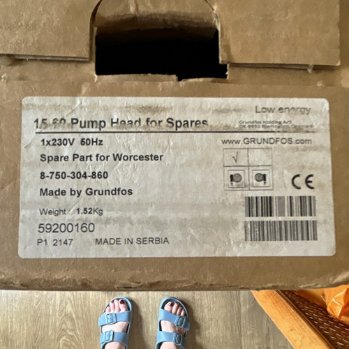 Grundfos pump head for - 15/60,