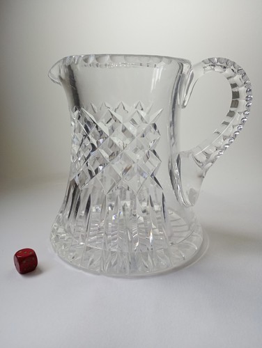 Crystal cut glass - cut, heavy