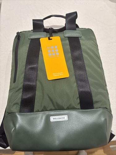 Moleskin green bag - moleskin,