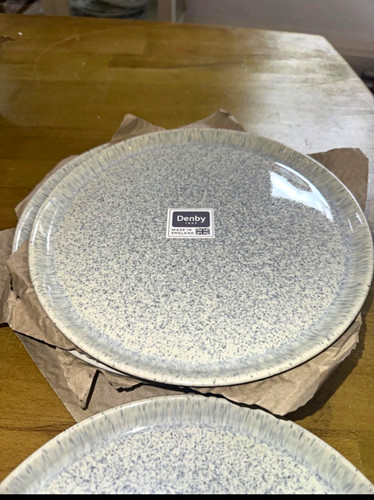 Denby grey white speckled - grey,