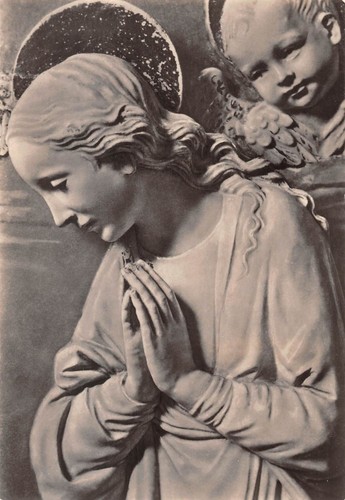 Sculpture mary the child - sculpture, mary,