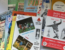 IRISH CUP FINAL PROGRAMMES