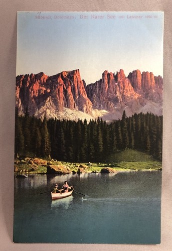 1910 dolomites italy lake - , c