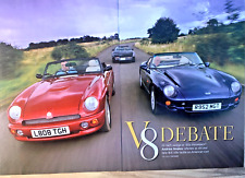 MG RV8 vs CORVETTE C4 vs TVR CHIMAERA 450 ORIGINAL CLASSIC CAR ROAD TEST REVIEW