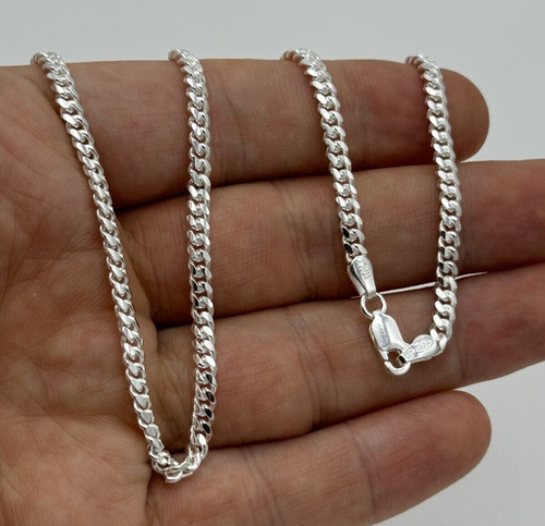 Solid 925 sterling - sterling, 3mm