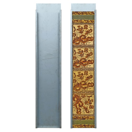 Fireplace ceramic tile - /,