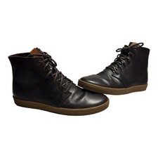 Volta Mens Leather Footwear High-tops  11.5 (45) Made In Italy.